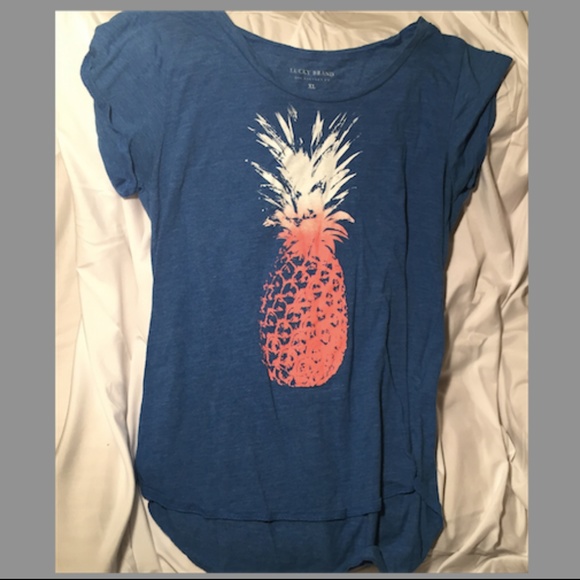 Heather Blue Lucky  t-shirt - Picture 1 of 3